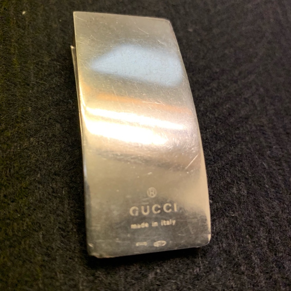 GUCCI Classic Silver Money Clip